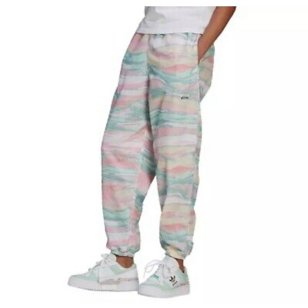 Adidas R.Y.V. Track Pants Pastel Marble Joggers pants SIZE XS